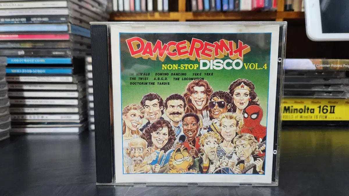 DANCE REMIX DISCO CD 4개